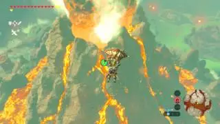BOARDING Vah Rudania Early! Flying Machine in Zelda Breath of the Wild