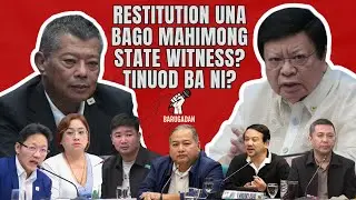 𝗕𝗔𝗥𝗨𝗚𝗔𝗡𝗔𝗡 𝗣𝗢𝗗𝗖𝗔𝗦𝗧 | Kinahanglan ba gyud una ibalik ang gikawat aron mahimong State Witness?