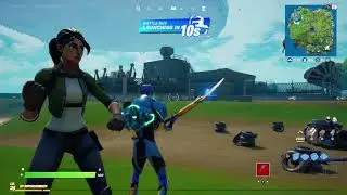 Fortnite Solo - Let's check out the alien cubes.