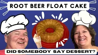 2 Ingredient Root Beer Float Cake