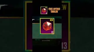 how to get 13 free mythic emblem in BGMi free Red diamond mythic emblem