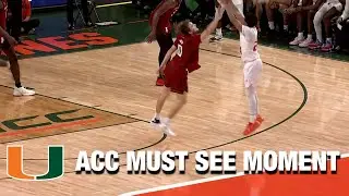 Nijel Pack Drills The Dagger Three For Miami | ACC Must See Moment