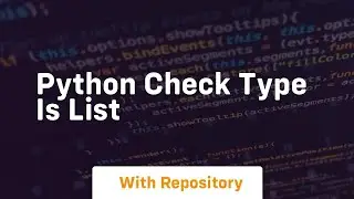 python check type is list