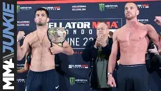 Bellator London: Ceremonial weigh-in highlights