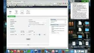 Partition size settings example with VPScontrol