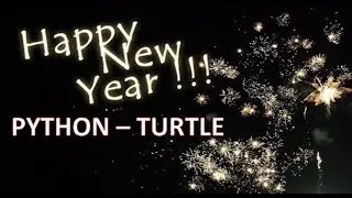 ❤️💯🔥HAPPY NEW YEAR 2023🔥💯❤️😍...🐍 python turtle programming..#pythonprogramming #happynewyear