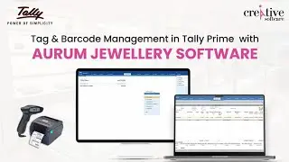 🏷️ Tag & Barcode Management in Tally Prime? YES, it&rsquo;s possible with Aurum!💎