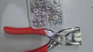 Pressing machine se chit button kaise lagaen