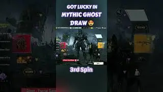 LUCKY MYTHIC GHOST DRAW 🤩 #shrazzplay #codm #codmobile #shorts