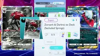 Zoroark Drop Event - Zoroark & Darkrai EX (Expert) Pok&eacute;mon TCG Pocket