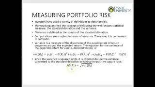 Modern Portfolio Theory P2