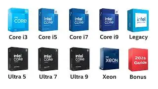 Every 2026 intel CPU explained in 5 Minutes