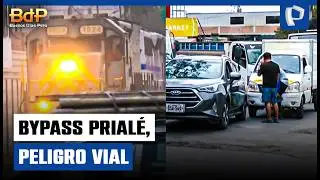 Autopista Ramiro Prialé: caos vehicular y accidentes en nuevo bypass Las Torres