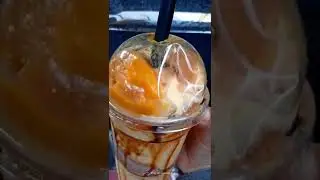 Refreshing with Mango Graham Float,Smoothie and very tasty #shorts