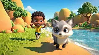 Sonic Pocket Fox Zooms Into a Waterfall | Kids Songs & Nursery Rhymes
