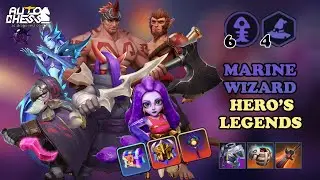 MAGE'S ROOM ?? I SUPPORT THAT MARINE⚓CAN COUNTER ITS🤔🤔 - Auto Chess Mobile