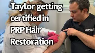 PRP Hair Restoration Training at NOVA Plastic Surgery and Dermatology
