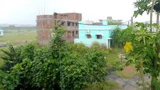rain hits ganjam again , cyclone #montha effect 