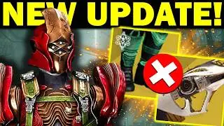 Bungie just NUKED the Destiny 2 META with an Emergency Update...