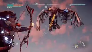 Horizon Zero Dawn Stormbird Battle