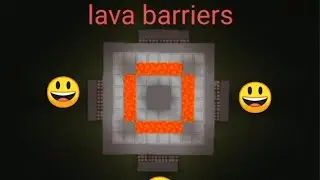 how to make a lava barriers