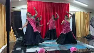 Garba group dance performance 