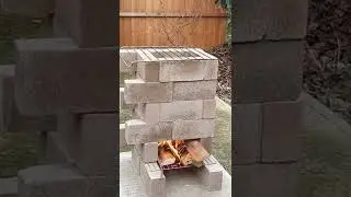 Rocket Stove Build Brick  simple step by step