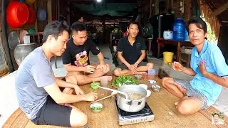 Mưa Gió Có Nồi Cháo Cá Lóc Ấm Lòng Dân Ăn Nhậu