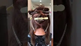 Foil placement #blondebalayage #hairtutorial #blondespecialist #hairgoals #highlights #haireducator