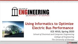 Using Informatics to Optimize Electric Bus Efficiency