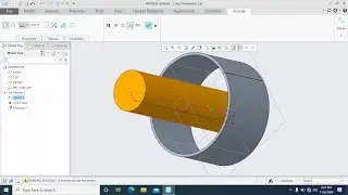 how to use Extrude and Revolve command in CREO