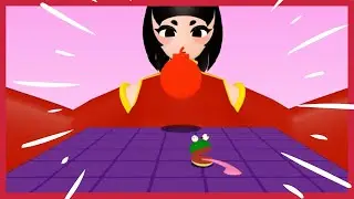 FROG vs Dragon Girl - Gameplay