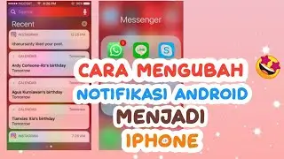 Cara mengubah notifikasi android menjadi iphone terbaru 2020!! || Nanda Ms