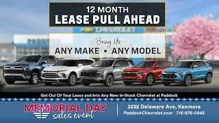 Memorial Day Savings - 12 Month Lease Pull Ahead