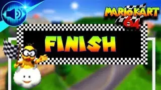 Mario Kart 64 Finish Line Sound Effect