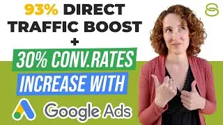 🔥 Achieving 93% Direct Traffic Boost & 30% Conversion Rate Increase with Google Ads