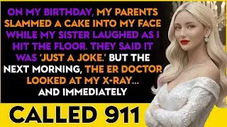 My parents smashed a cake into my face &mdash; But when the ER doctor looked at my X-ray, he called 911&hellip;