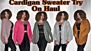Huge SHEIN Cozy Cardigan Collection Try-On | Warm Winter Looks
