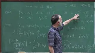 Doctorate program: Functional Analysis - Lecture 13: Extension of bounded linear functionals...