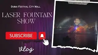 🇦🇪 Dubai Festival City Mall Laser Show - Imagine (Water, Fire, Light and Laser Show)