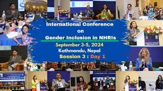 Day 1 Session 3 - GESI Mainstreaming within NHRIs (September 3, 2024)