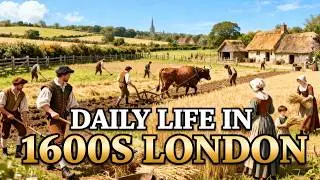 What Life Was Actually Like in 1600s London? | Relaxing History to Fall Asleep