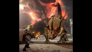 Kratos vs Chimera (God Of War 3 Remastered Ps5)