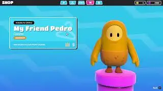 fall guys daily shop september 06 | My Friend Pedro skin