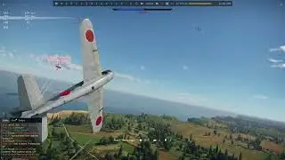 D4Y3 Ko disrespects Spitfire Mk Vb Trop