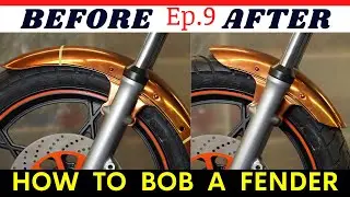 КАК РАСКРЫТЬ КРЫЛО МОТОЦИКЛА. Эпизод 9. Сборка Street Tracker