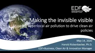 Mapping hyperlocal air pollution to drive clean air policies