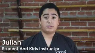 American kenpo Karate Pasadena CA-Testimonial Julian Student and Kids Instructor (kids martial arts)