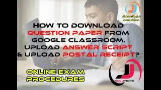 How to write [DOTE] Board Examinations through online in Google Classroom?