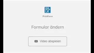 PrintForm - Formeln &auml;ndern